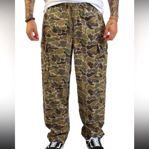Vans Range Baggy Tapered Leg Cotton Cargo Pants